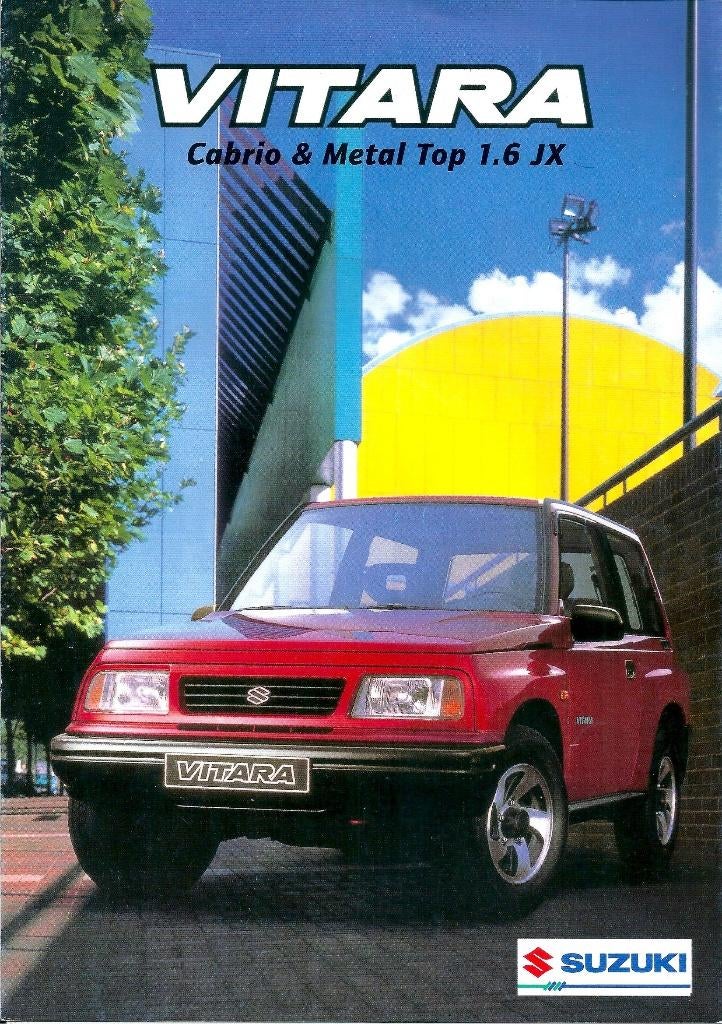Folder Suzuki Vitara Cabrio en Metal Top 1.6 JX 1997, Ophalen of Verzenden, Gelezen, Overige merken