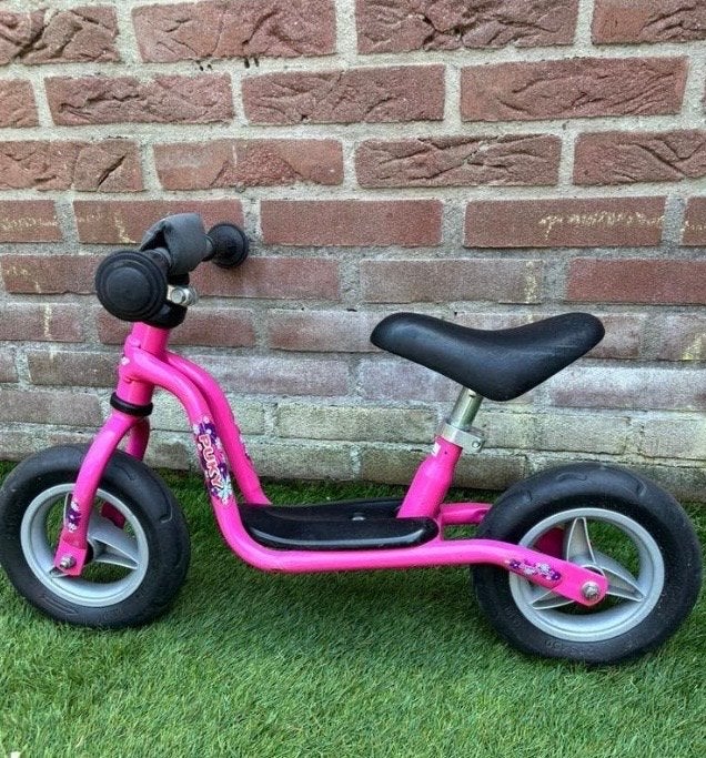 Roze Puky loopfiets, Fietsen en Brommers, Fietsen | Kinderfietsjes, Gebruikt, Minder dan 16 inch, Ophalen