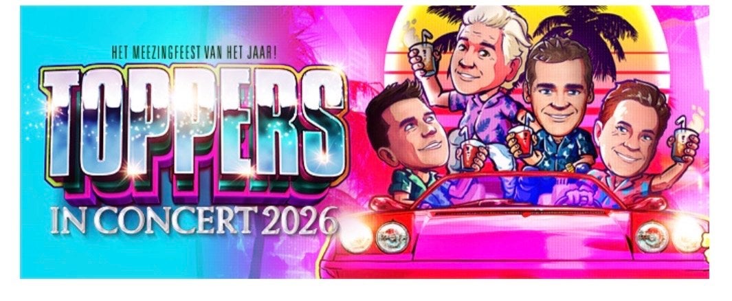 Toppers 1 ticket staanplaats veld zaterdag 20 juni, Eén persoon, Juni