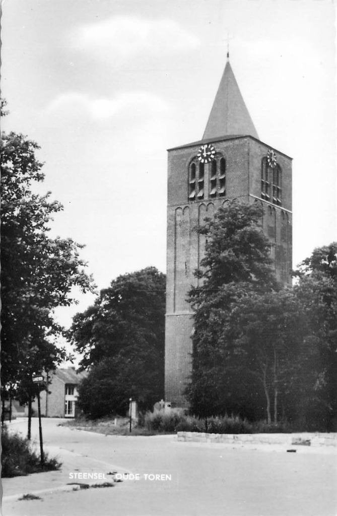 388-472-047 Steensel Oude Toren, Verzenden, Voor 1920, Noord-Brabant