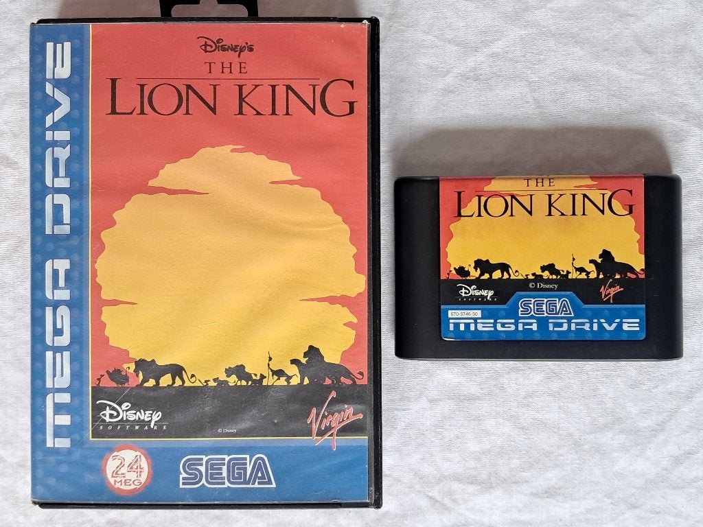 The Lion King _ SEGA Mega Drive, Spelcomputers en Games, Gebruikt, Verzenden, 1 speler, Eén computer