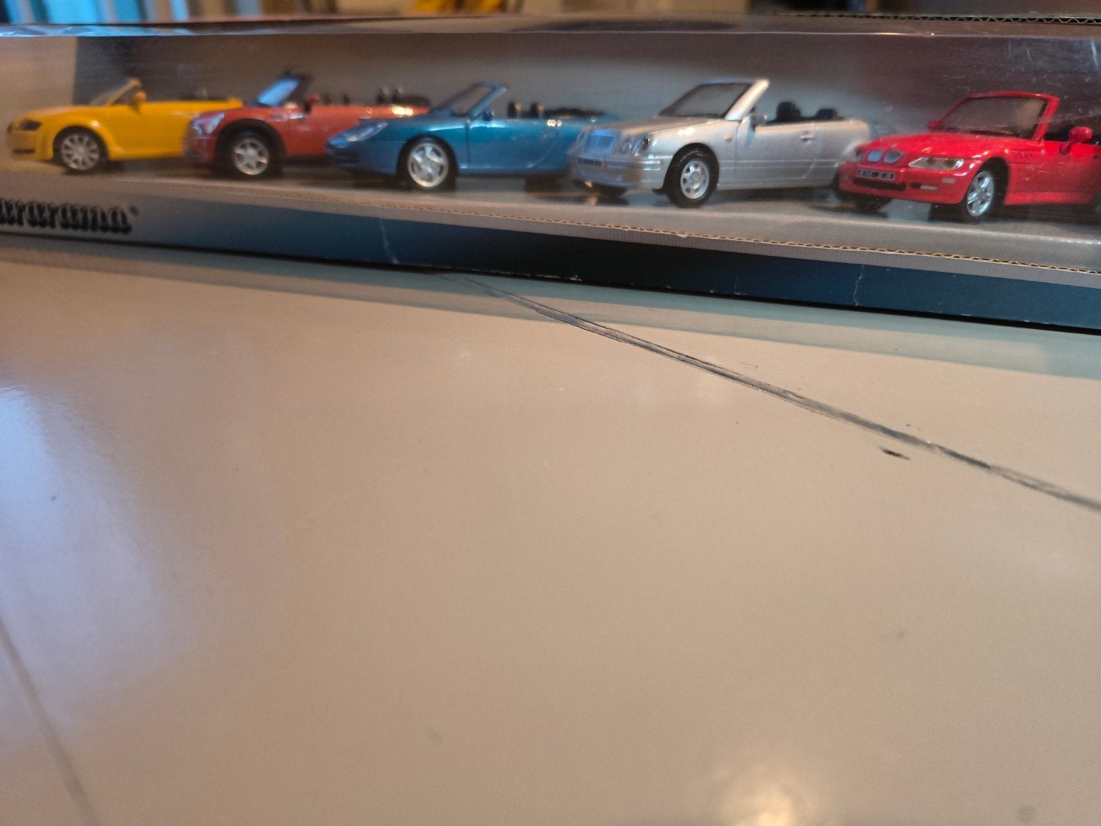 modelauto's 1:43 cabrio. 5 stuks nieuw in de doos, Ophalen of Verzenden, Nieuw, Auto, Overige merken