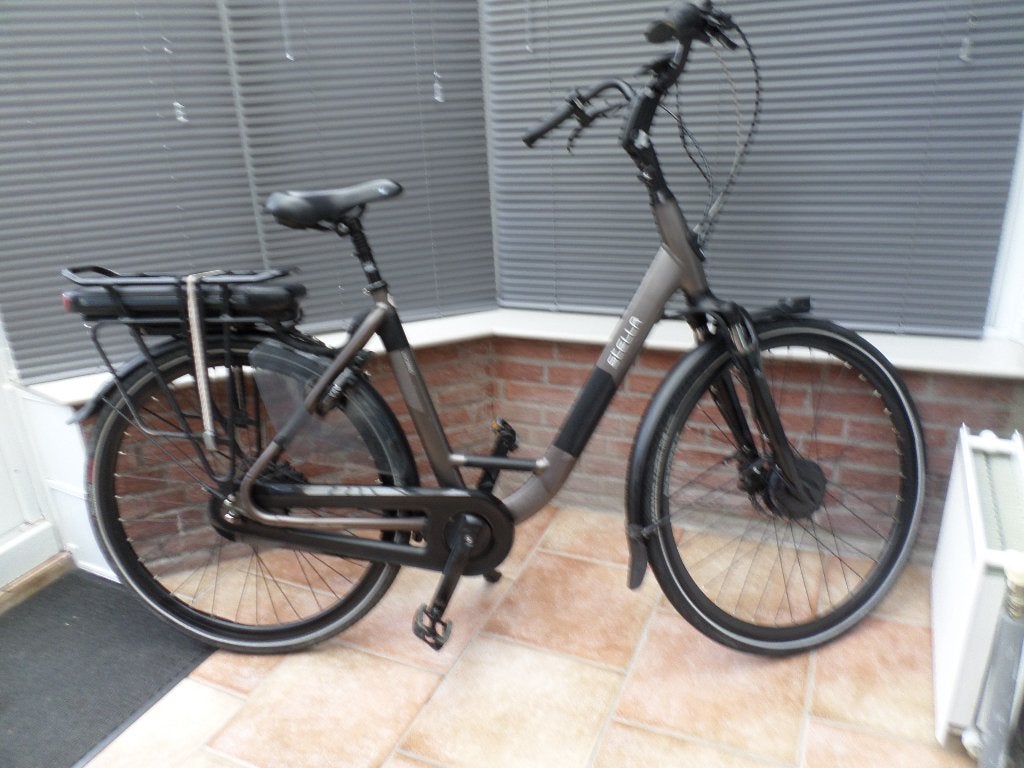 Z.G.A.N  E-BIKE Dames Fiets/ electrische, (Extra) lage instap, Zo goed als nieuw, 50 tot 53 cm, Schijfrem