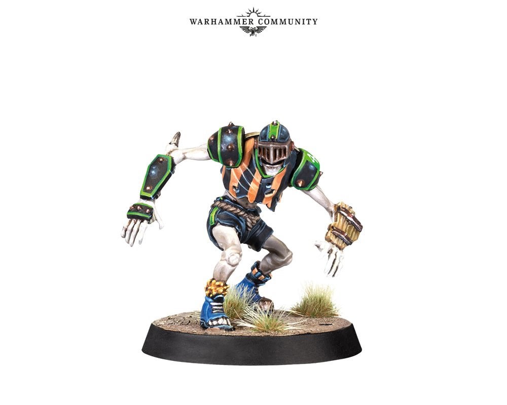 Ghoul runner on sprue Blood bowl/AOS, Hobby en Vrije tijd, Ophalen of Verzenden, Zo goed als nieuw, Warhammer, Figuurtje(s)