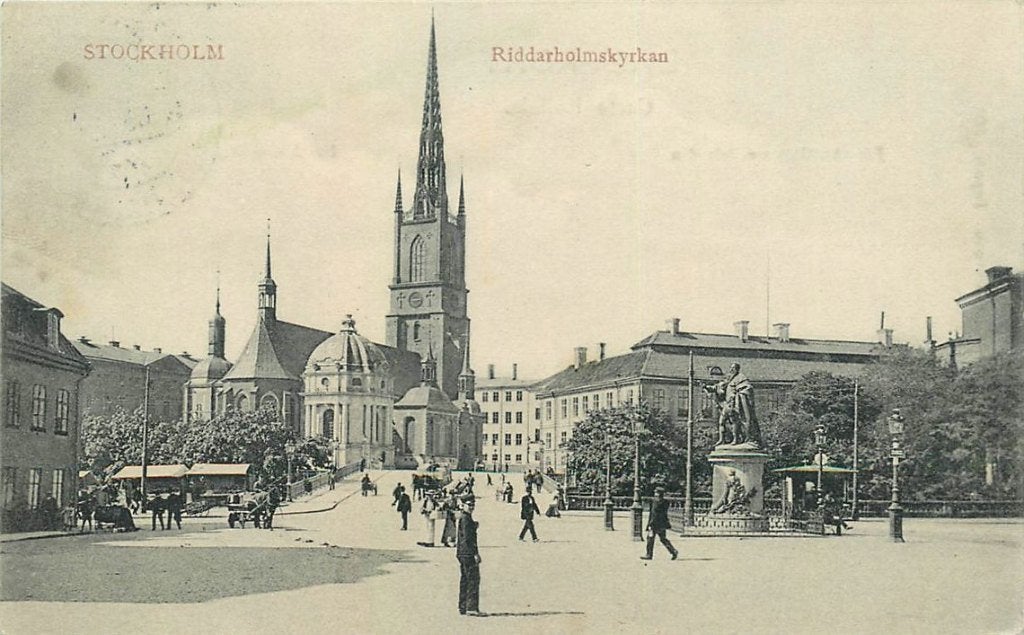 379-147-029 Stockholm, Verzenden, Voor 1920, Overig Europa