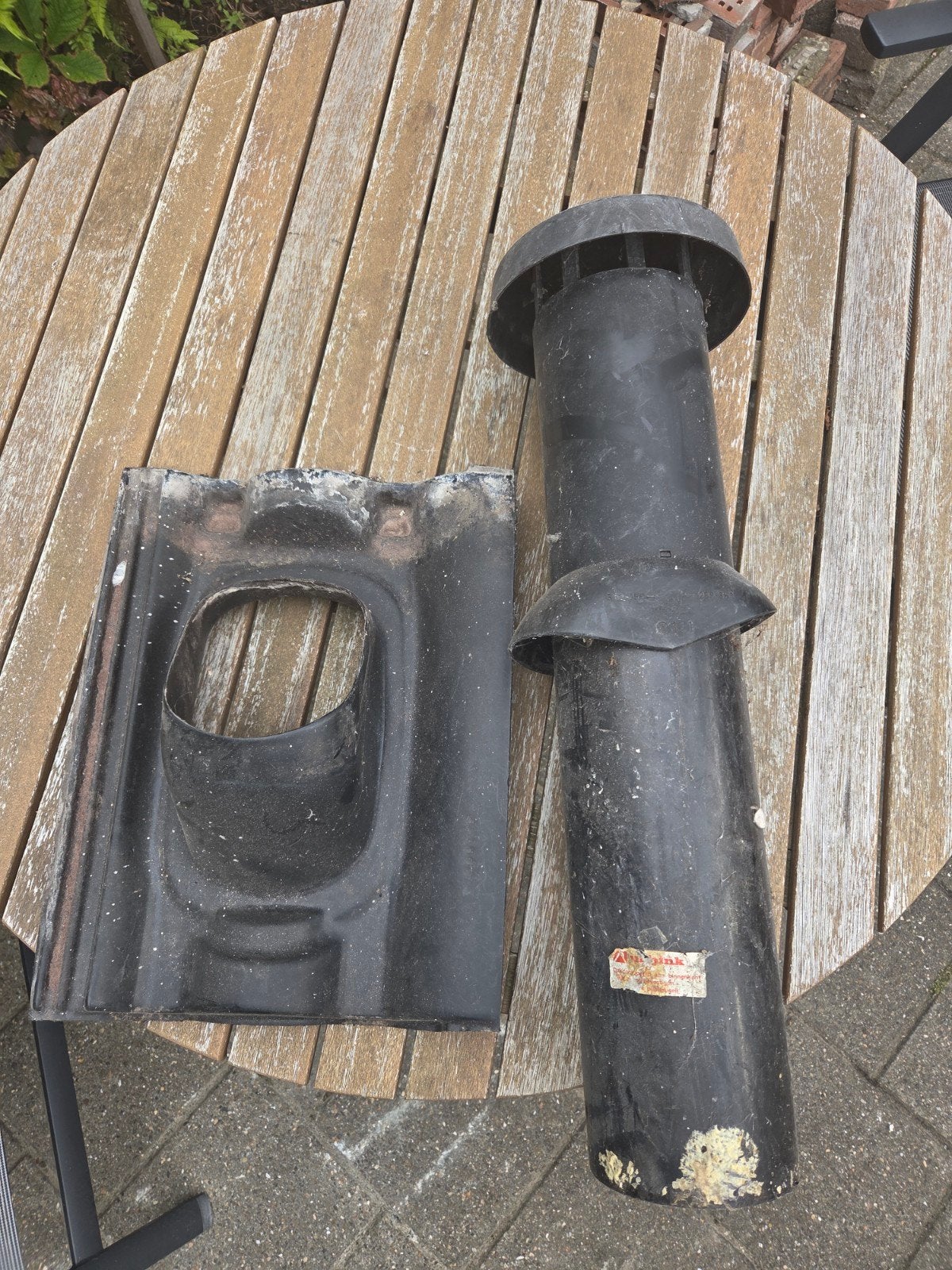 ventilatiedakdoorvoer, Ophalen, Gebruikt