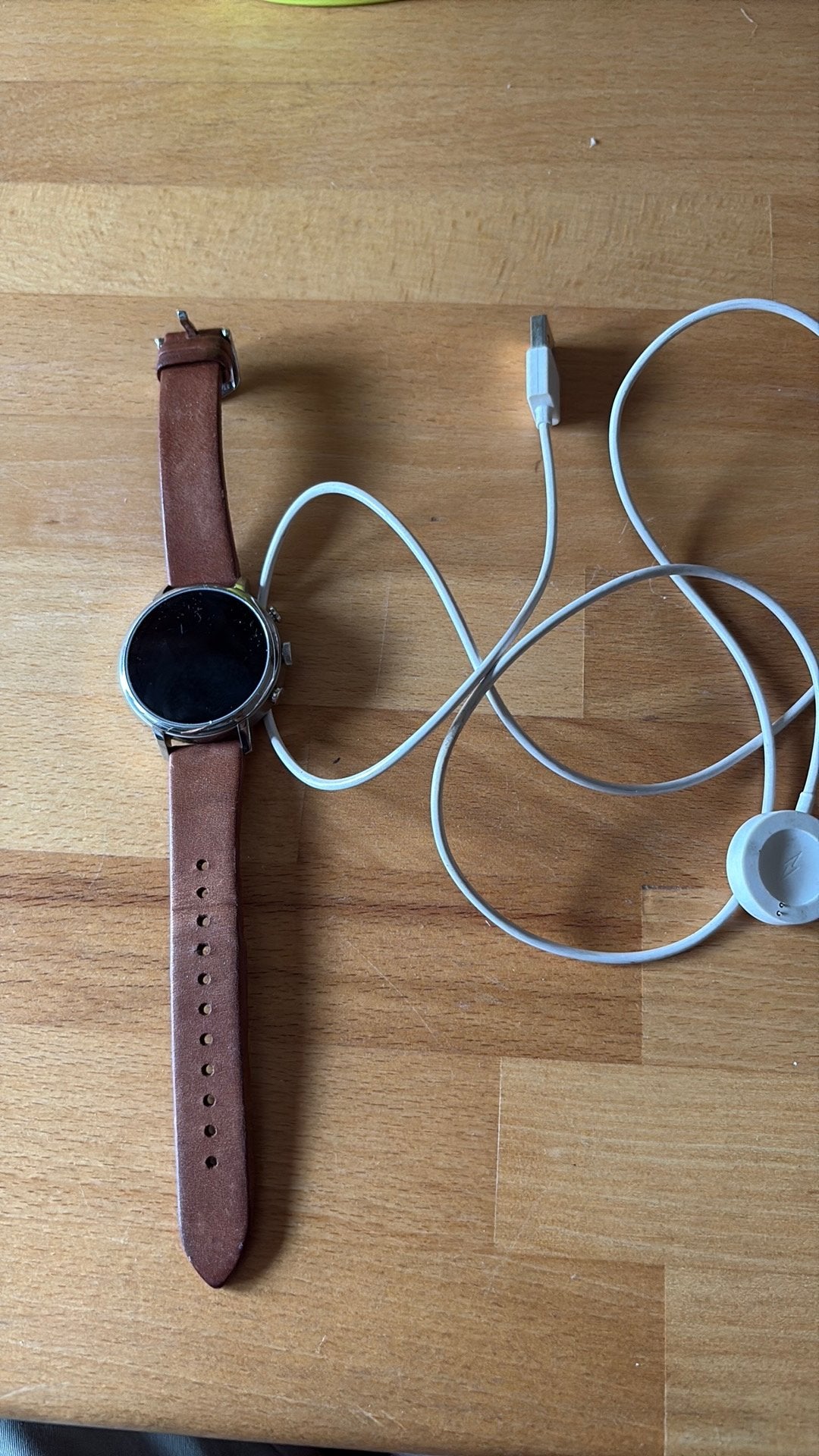 Fossil smartwatch, Ophalen of Verzenden, Zo goed als nieuw, Zwart, Android
