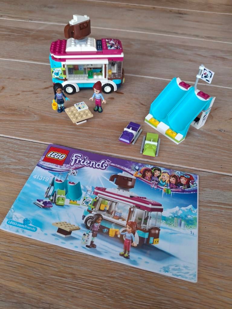 Lego 41319 Hot Chocolate Van, Ophalen of Verzenden, Zo goed als nieuw, Complete set, Lego