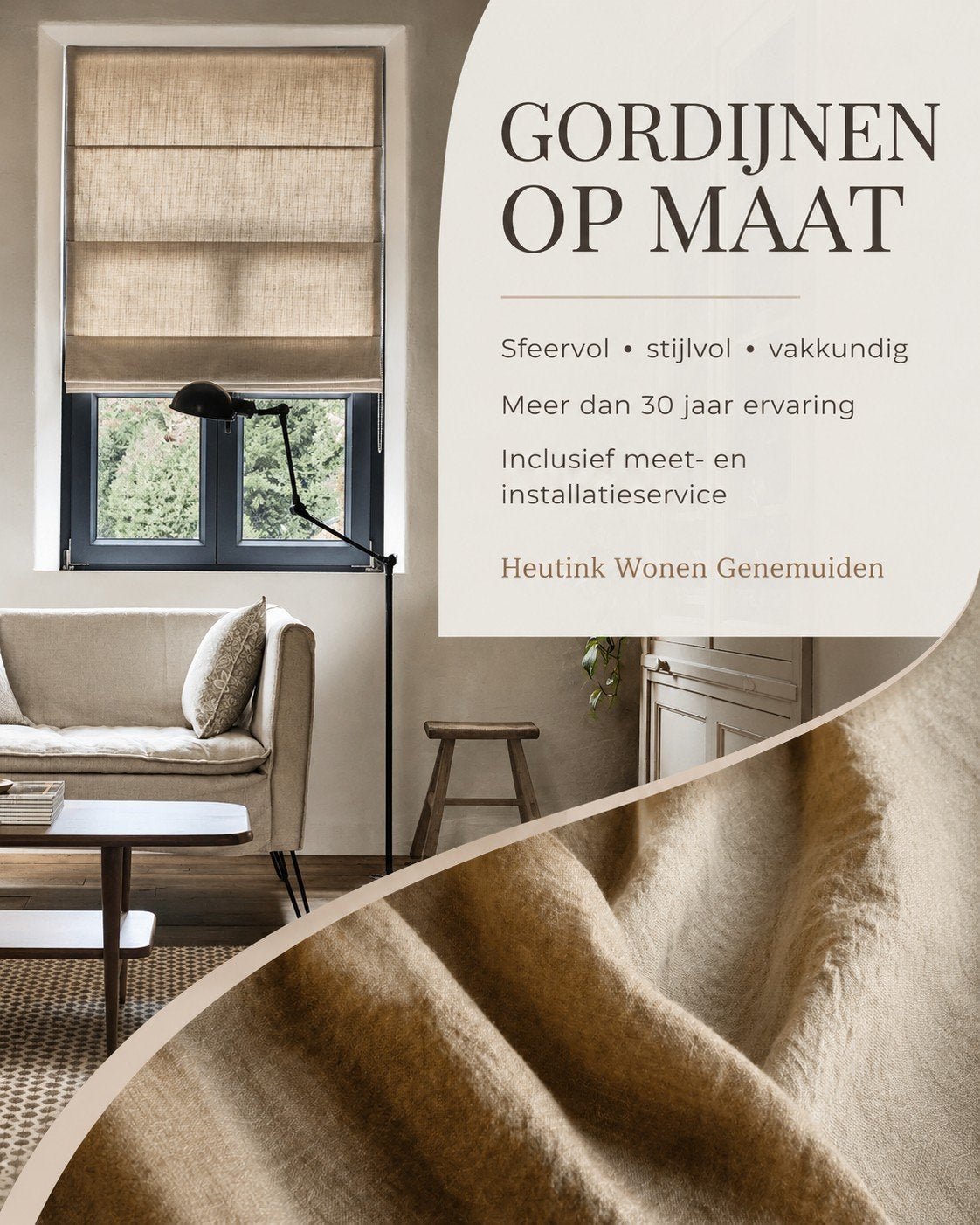 Hoogwaardige gordijnen op maat voor de beste prijs
Maak uw i, Ophalen, Gordijn