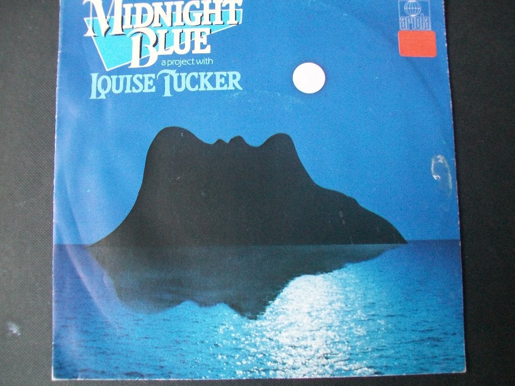 Louise Tucker met Midnight Blue ..7 inch (1982) nieuwstaat , Gebruikt, Verzenden, 7 inch, Pop