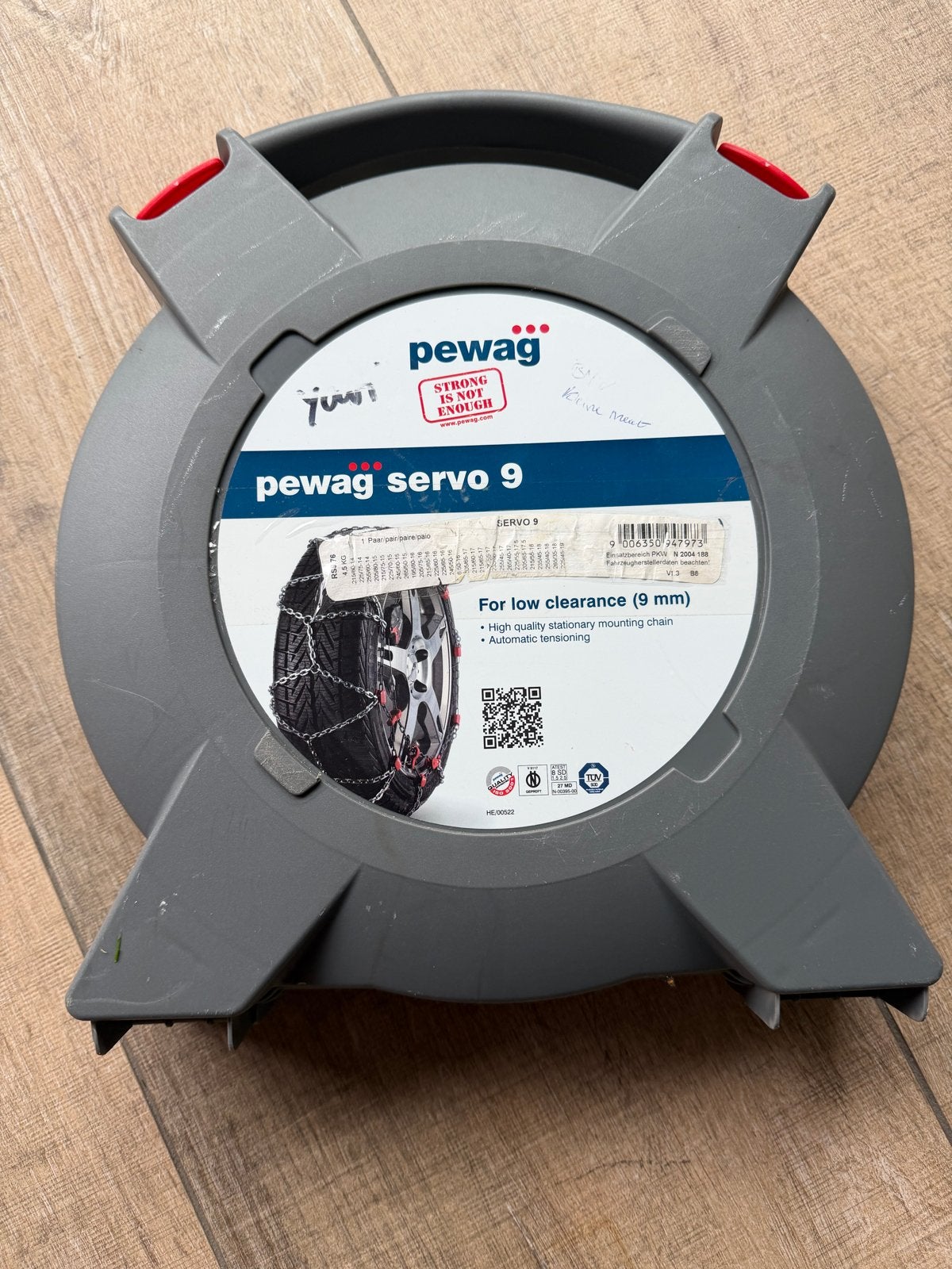 Pewag Servo 9 sneeuwkettingen (RS9 76), Auto diversen, Ophalen of Verzenden, Gebruikt