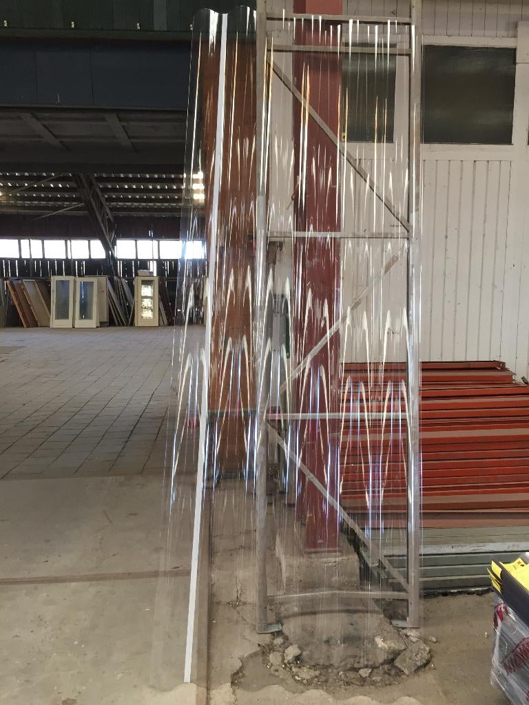 Nieuwe doorzichtige polycarbonaat golfplaten., Doe-het-zelf en Verbouw, Dakpannen en Dakbedekking, Ophalen, Kunststof, Overige kleuren