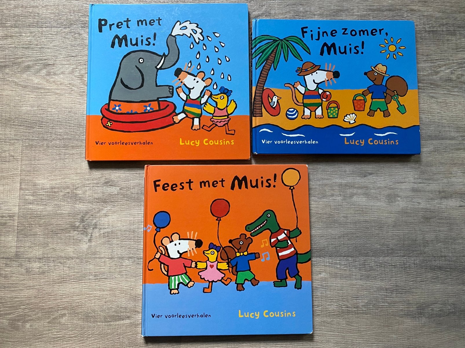 Muis (voor)leesboeken (3 stuks), Ophalen of Verzenden, Gelezen, 3 tot 4 jaar