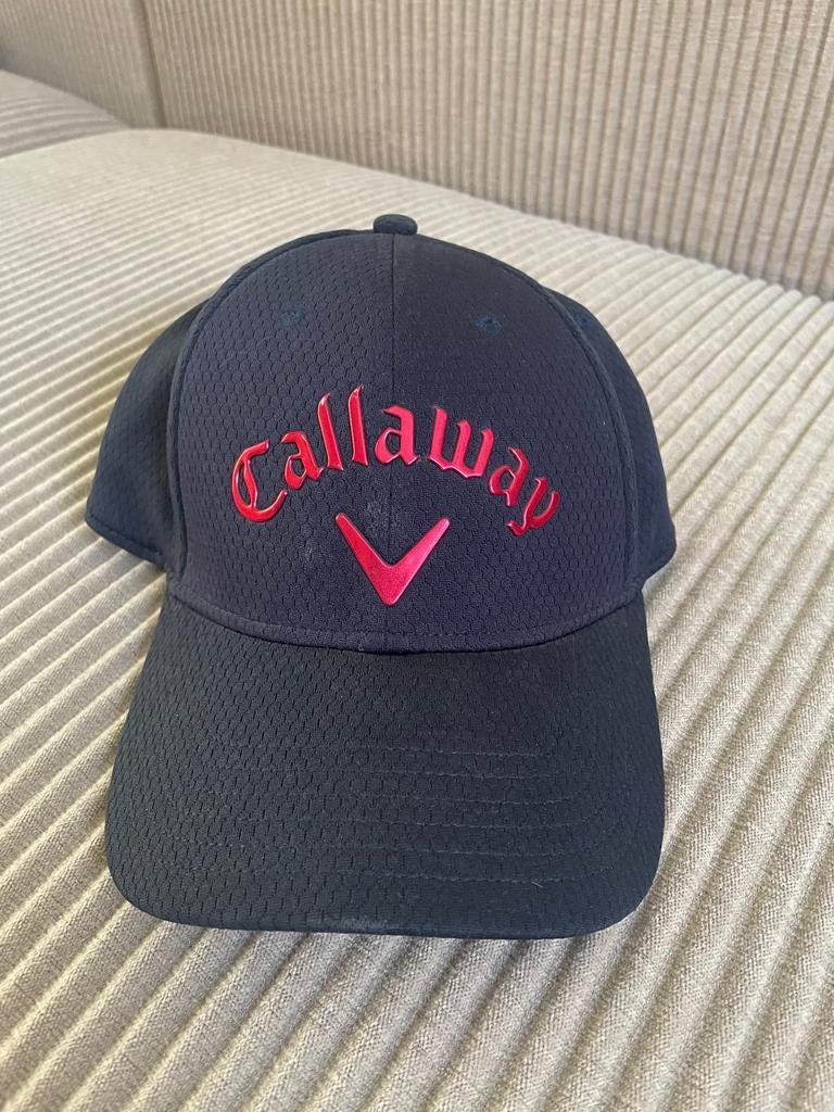 Callaway Golfpet - Blauw met Rood Logo, Ophalen of Verzenden, Gebruikt, Kleding, Callaway