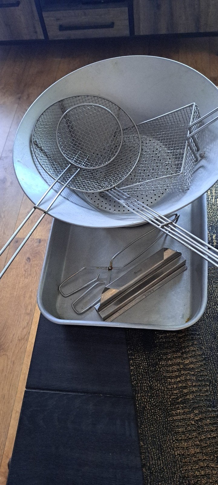 Friteuse accessoires - Gebruikt, 2 tot 3 liter, Ophalen of Verzenden, Gebruikt, Uitneembare binnenpan