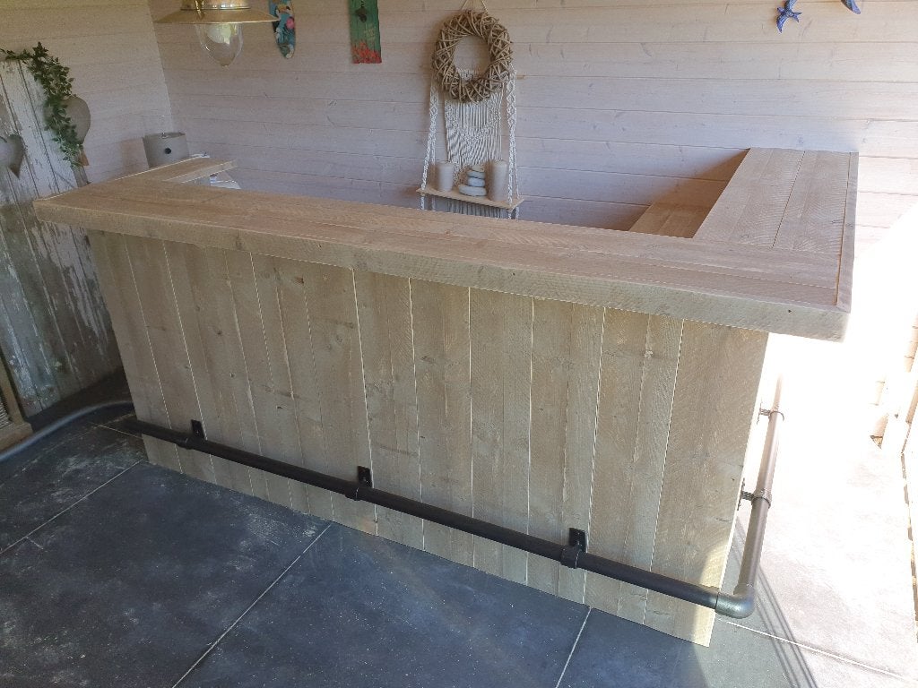 Unieke kwaliteit bar van steigerhout voor mancave maatwerk, Ophalen, Nieuw