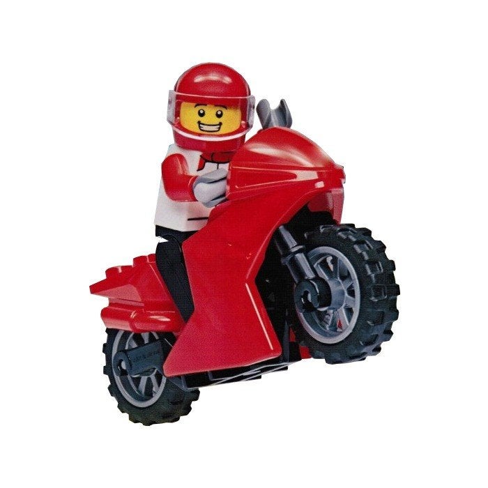 Lego minifig NIEUW Motor Motorfiets Foilpack Ducati Bike, City, Lego, Nieuw, Ophalen of Verzenden