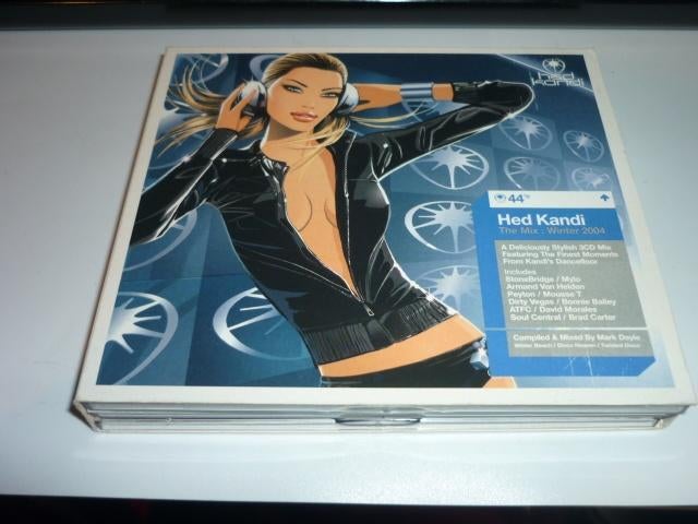 Hed Kandi the mix: winter 2004 - 3 cd's, Cd's en Dvd's, Cd's | Dance en House, Verzenden, Zo goed als nieuw, Dance Populair