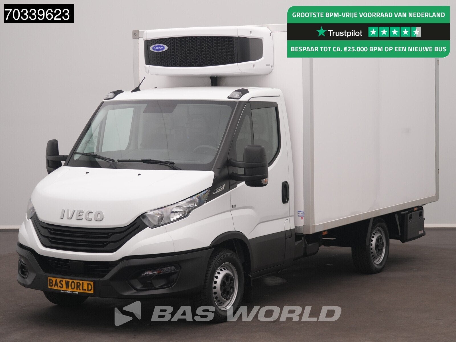 Iveco Daily 35S16 Automaat Koel/Vrieswagen Carrier Xarios 5, Auto's, Automaat, Stof, Gebruikt, Euro 6