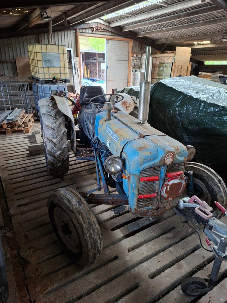 Te koop Fordson super dextra, Ophalen of Verzenden, Gebruikt, Tot 80 Pk, Ford