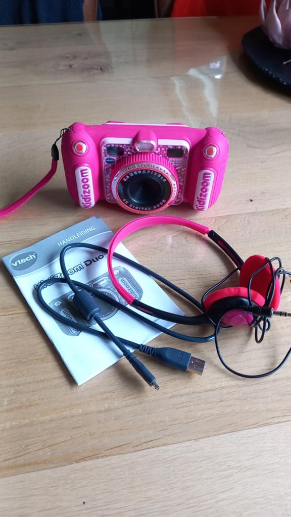 VTech Kidizoom Duo kindercamera met koptelefoon, Ophalen of Verzenden