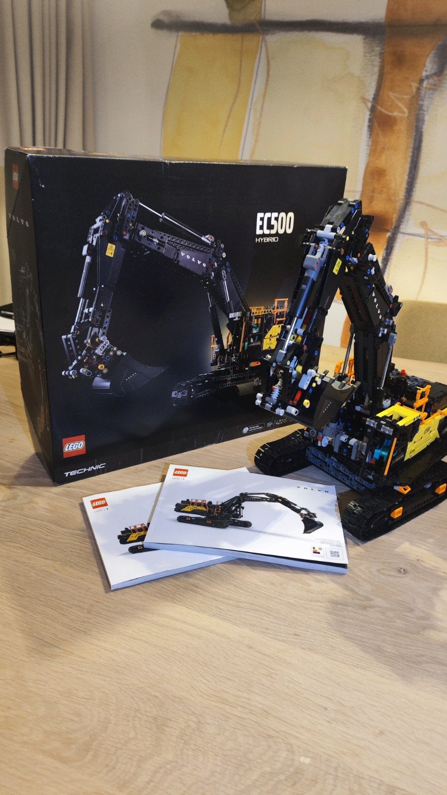 Lego Technic Volvo EC500 Hybride Graafmachine, Ophalen of Verzenden, Zo goed als nieuw, Overige merken