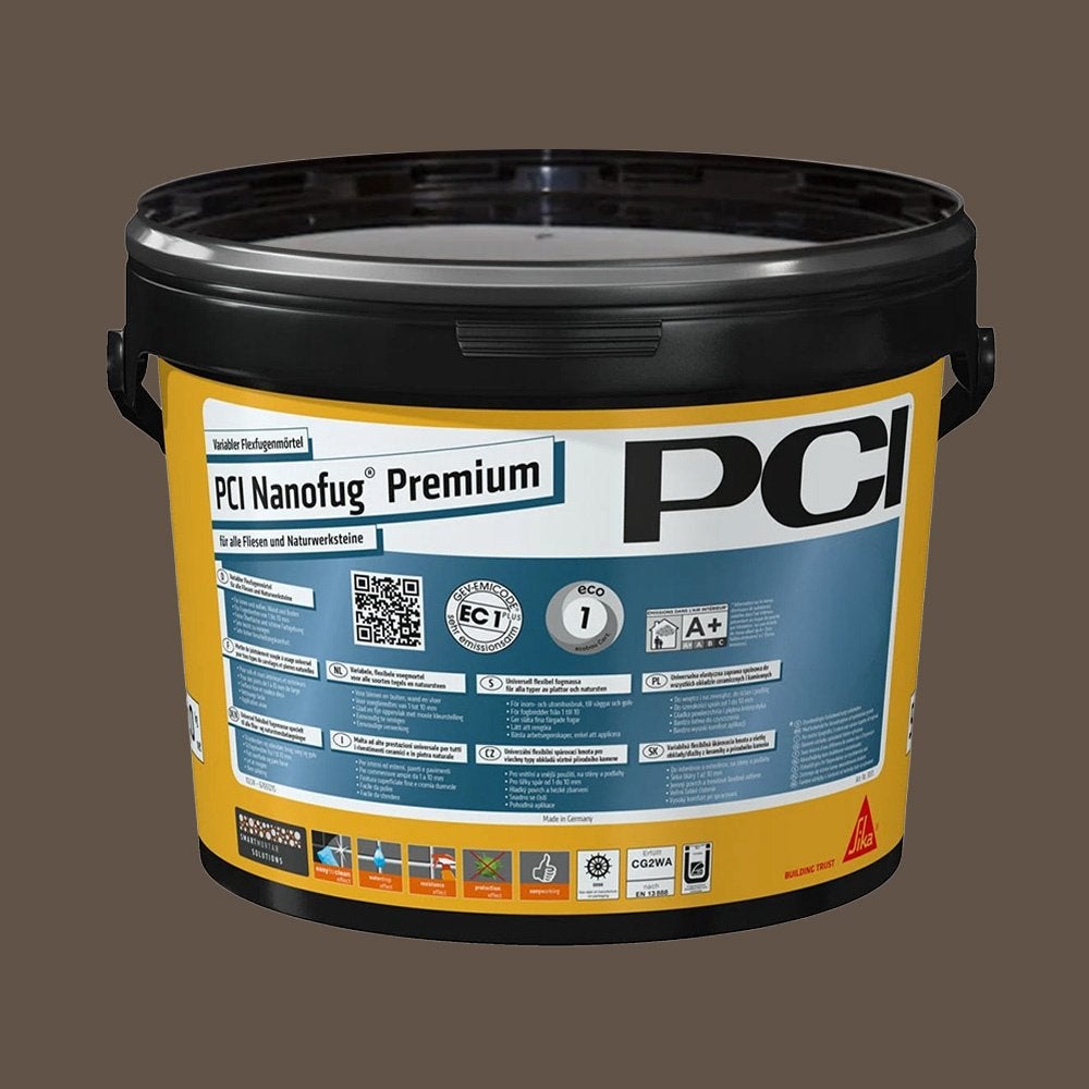 PCI Nanofug Premium 5kg (nr. 58 Mahonie/Mahagoni), Minder dan 5 liter, Ophalen, Zo goed als nieuw, Bruin