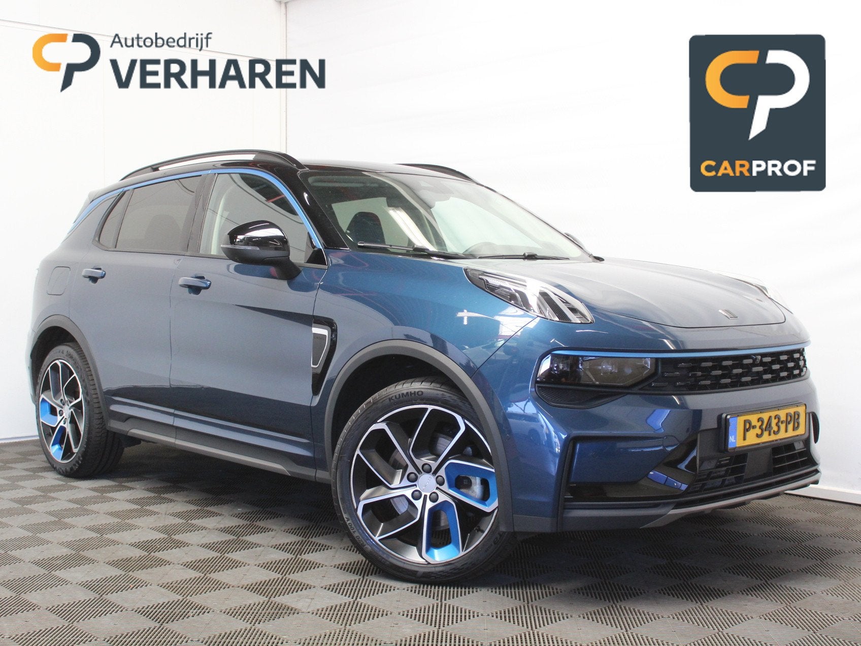 Lynk & Co 01 1.5 CARPLAY | CLIMATE | STOELVERW | 360CAMERA |, Stof, Blauw, Bedrijf, 1854 kg
