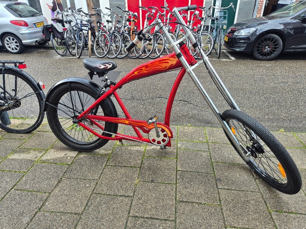 Felt chopper, Ophalen, Terugtraprem, Gebruikt, Aluminium