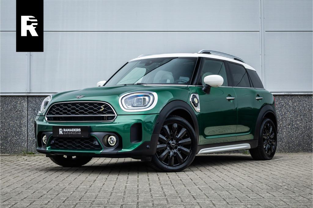 MINI Countryman Cooper S E ALL4 Pano / Adaptieve cruise / Le, Auto's, Automaat, Gebruikt, Countryman, Met garantie (alle)