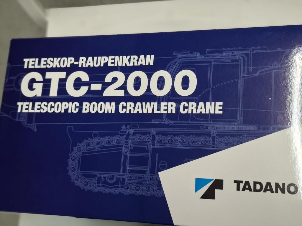 WSI TADANO GTC-2000 TELESCOPIG BOOM GRANLER CRANE., Ophalen of Verzenden, Zo goed als nieuw, Bus of Vrachtwagen, Wsi