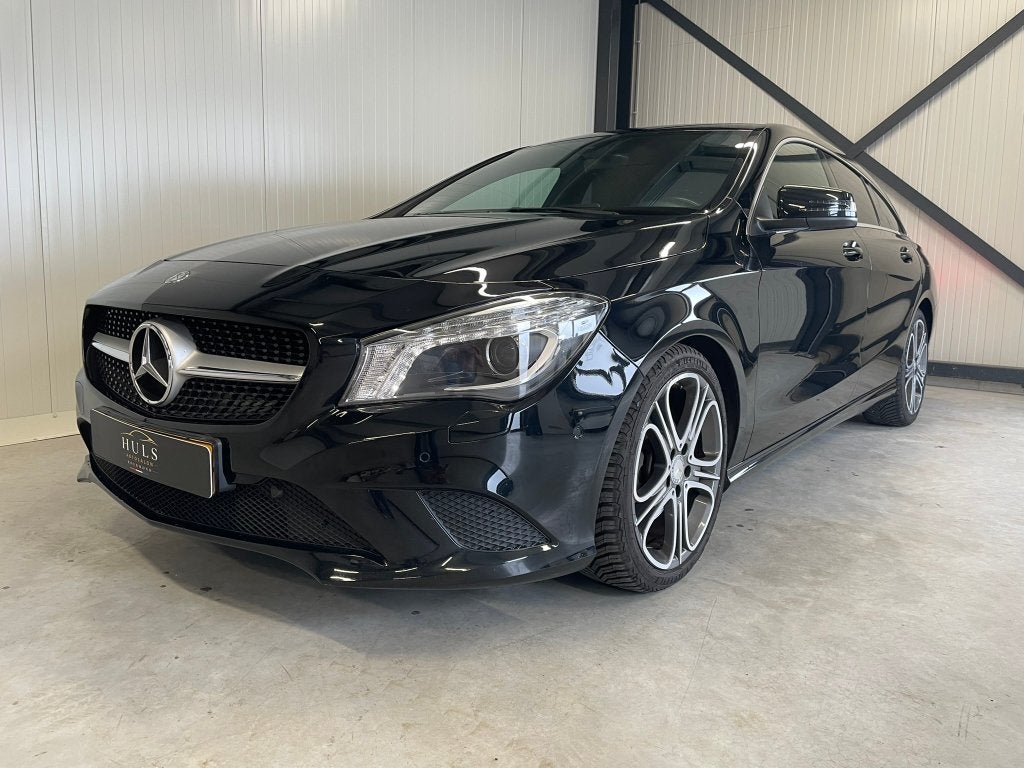 MB CLA 180 ShootingBrake Automaat |Leder|Navi |Stoelverw., Automaat, CLA, 4 cilinders, Zwart