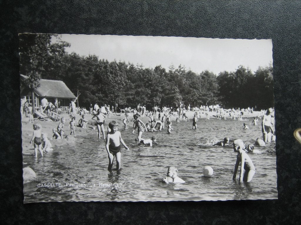GASSELTE Paviljoen 't Hemelrijk  1963, Ophalen of Verzenden, 1960 tot 1980, Drenthe