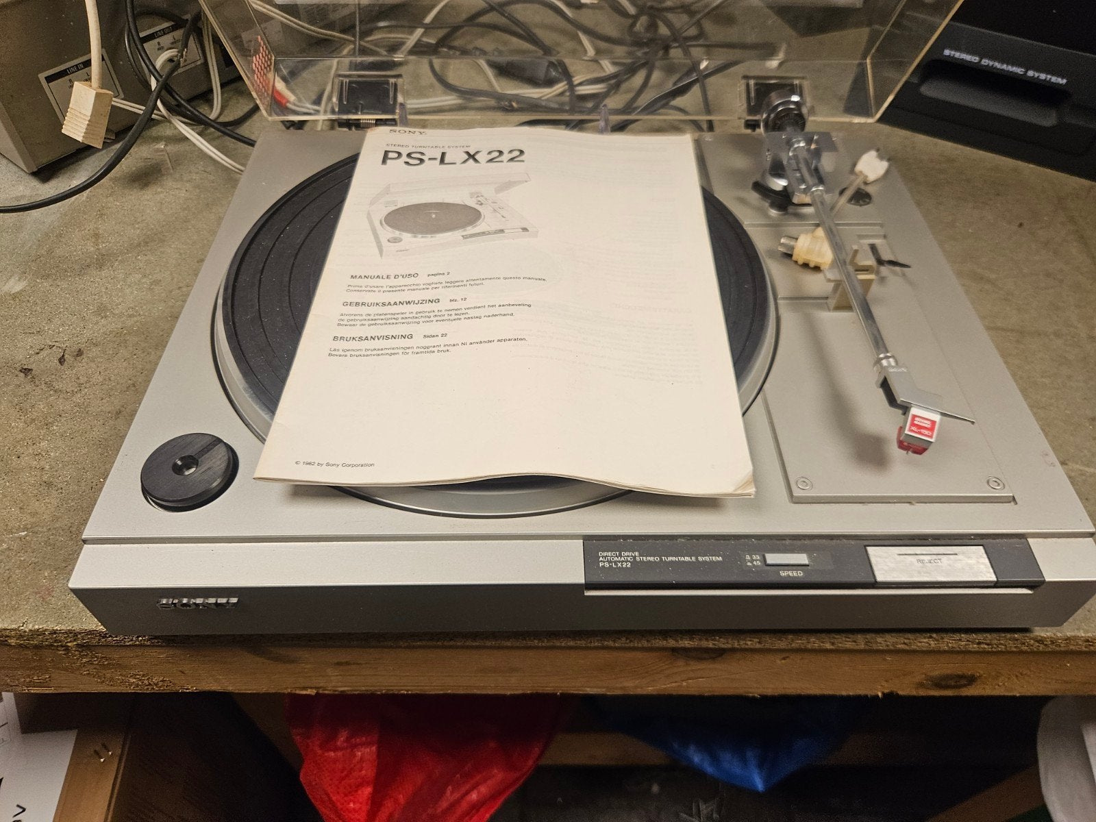 Sony ps-lx22 platenspeler, Ophalen, Sony, Sony, Platenspeler