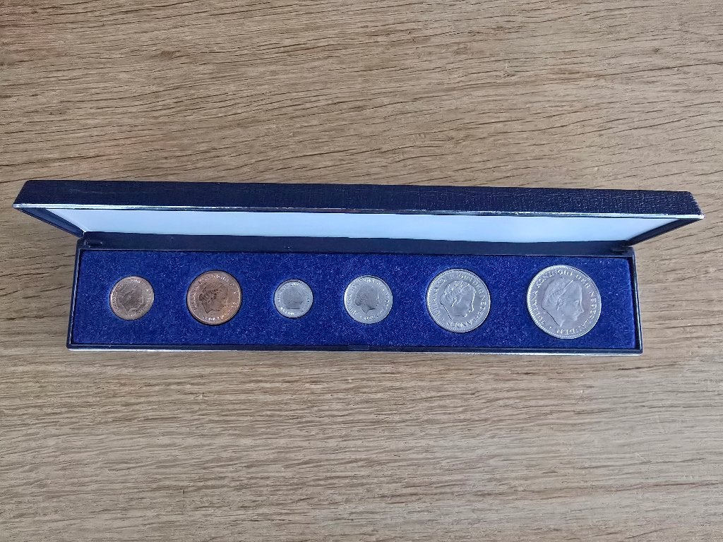 Luxe muntenset 1980 — Circulatiemunten Koningin Juliana, Ophalen of Verzenden, Koningin Juliana, 5 gulden, Setje