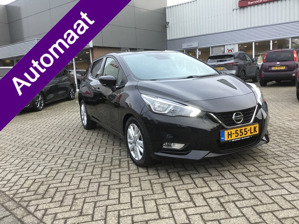 Nissan Micra 1.0 IG-T N-Connecta Automaat (bj 2020), 12 maanden, 101 pk, Euro 6, 1055 kg