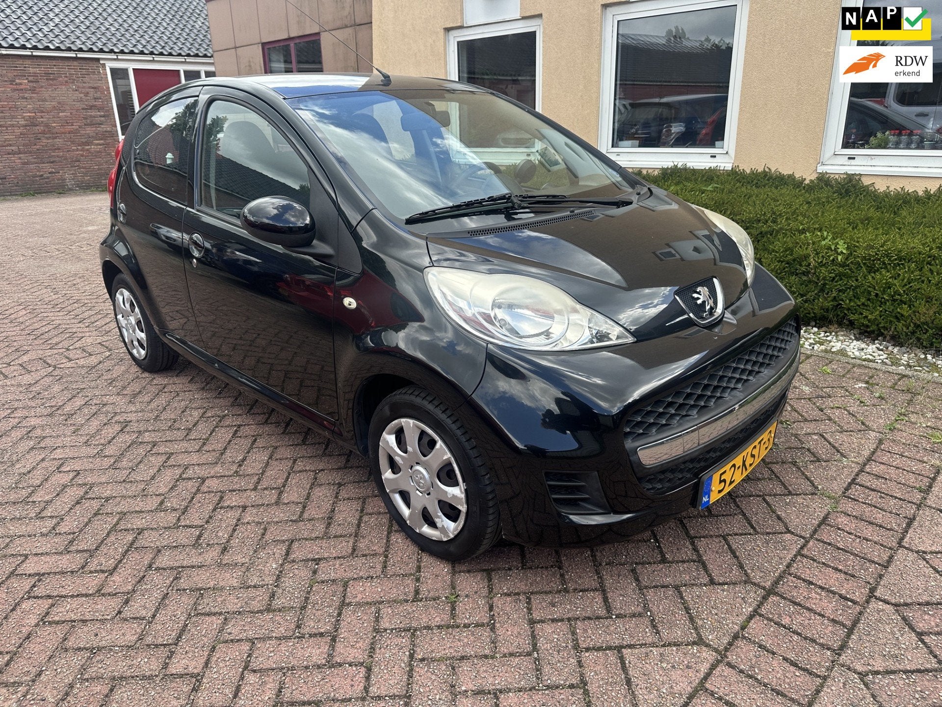 Peugeot 107 1.0-12V Sublime AIRCO/ELEC/RAM/NAP/APK/schadevri, Voorwielaandrijving, Dealer onderhouden, Gebruikt, 4 stoelen