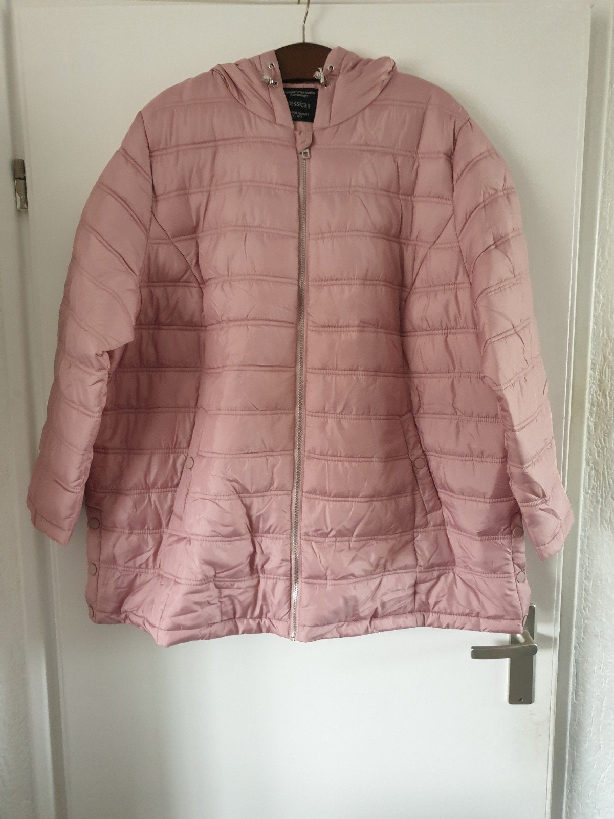 Roze gewatteerde jas maat 50 C&A, Kleding | Dames, Grote Maten, Yessica, Ophalen of Verzenden, Roze, Jas of Mantel