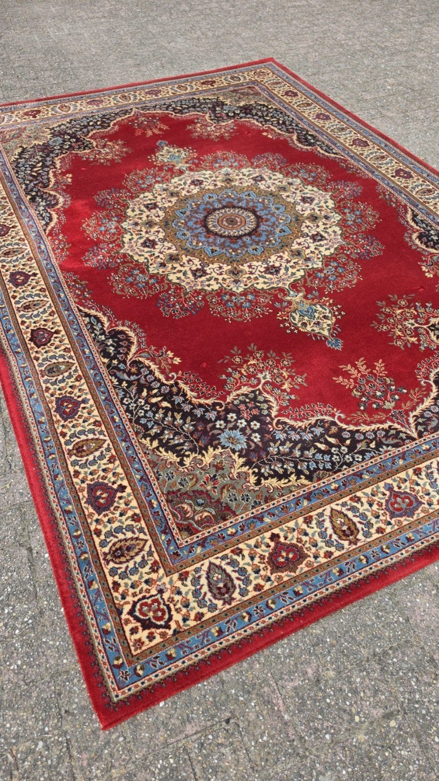 Prachtig groot vintage Perzisch wollen tapijt 300x200!, Huis en Inrichting, Stoffering | Tapijten en Kleden, Perzisch, 200 cm of meer