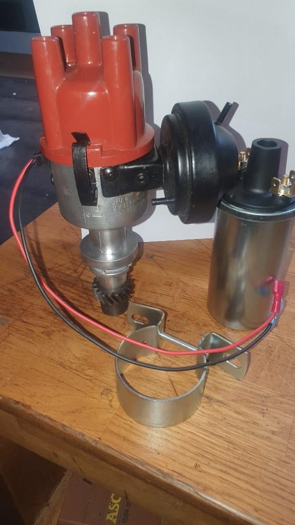 Volkswagen eletroniche ontsteking  met 12 volt bobine, Ophalen of Verzenden, Gereviseerd, Volkswagen