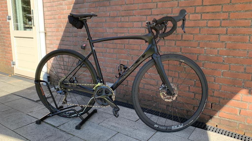 Racefiets: Ridley Fenix SL Disc Ultegra, 28 inch, Carbon, Heren, Zo goed als nieuw