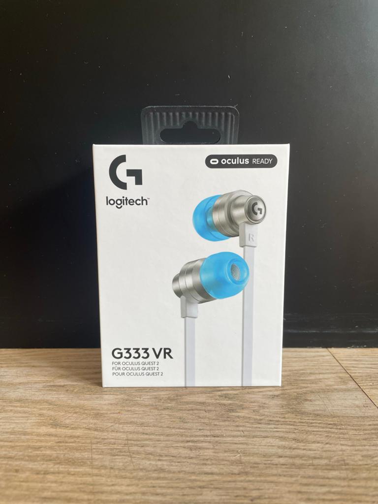 Logitech G333 VR In-Ear Koptelefoon voor Oculus Quest 2, Ophalen of Verzenden, Zo goed als nieuw, Overige typen