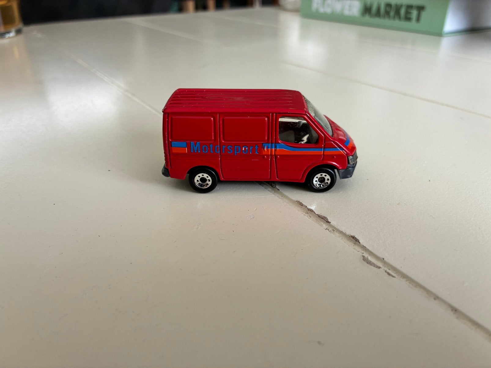 Matchbox Ford Transit, Ophalen of Verzenden, Zo goed als nieuw, Auto