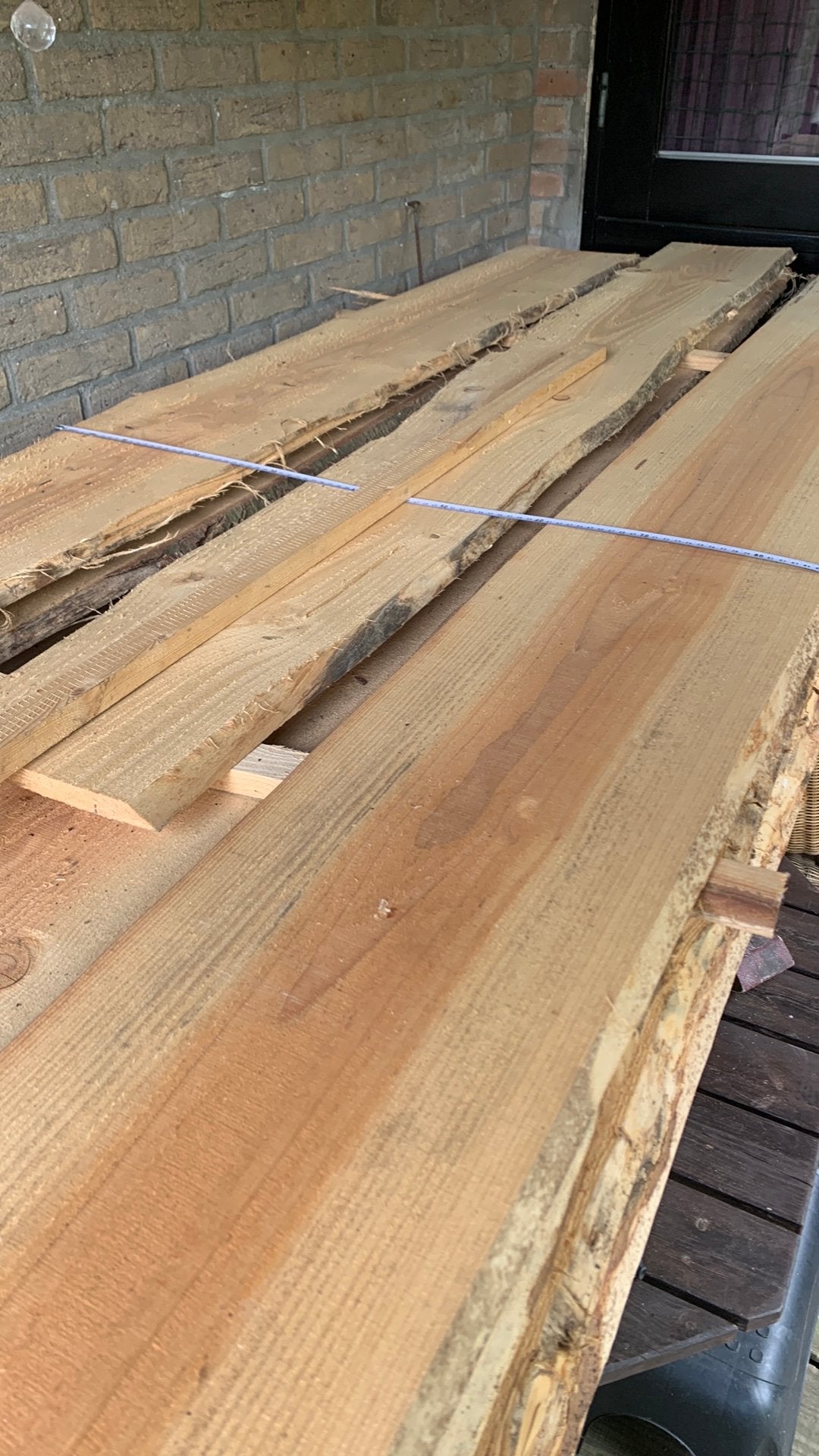 Douglas Schaaldelen 8x4 meter 8x3 meter 2x2 meter, Ophalen, Minder dan 25 mm, Nieuw, Plank