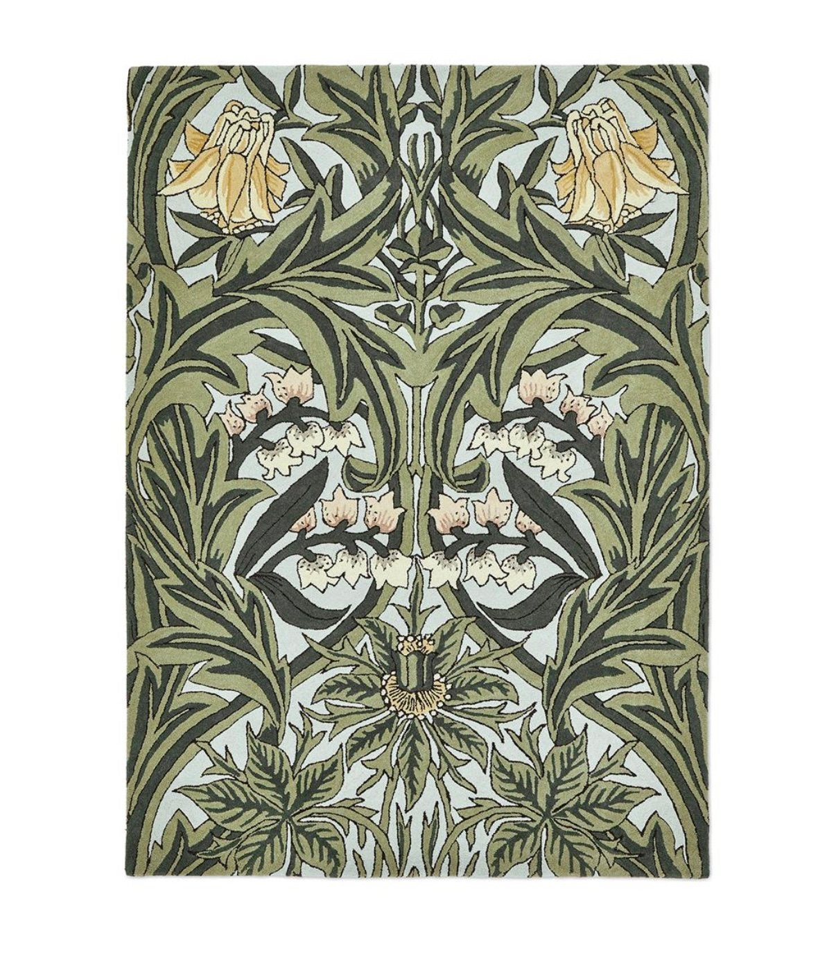 Brink en Campman tapijt Morris & Co Bluebell Leavy 140 x 200, Ophalen, Nieuw, Rechthoekig, 200 cm of meer