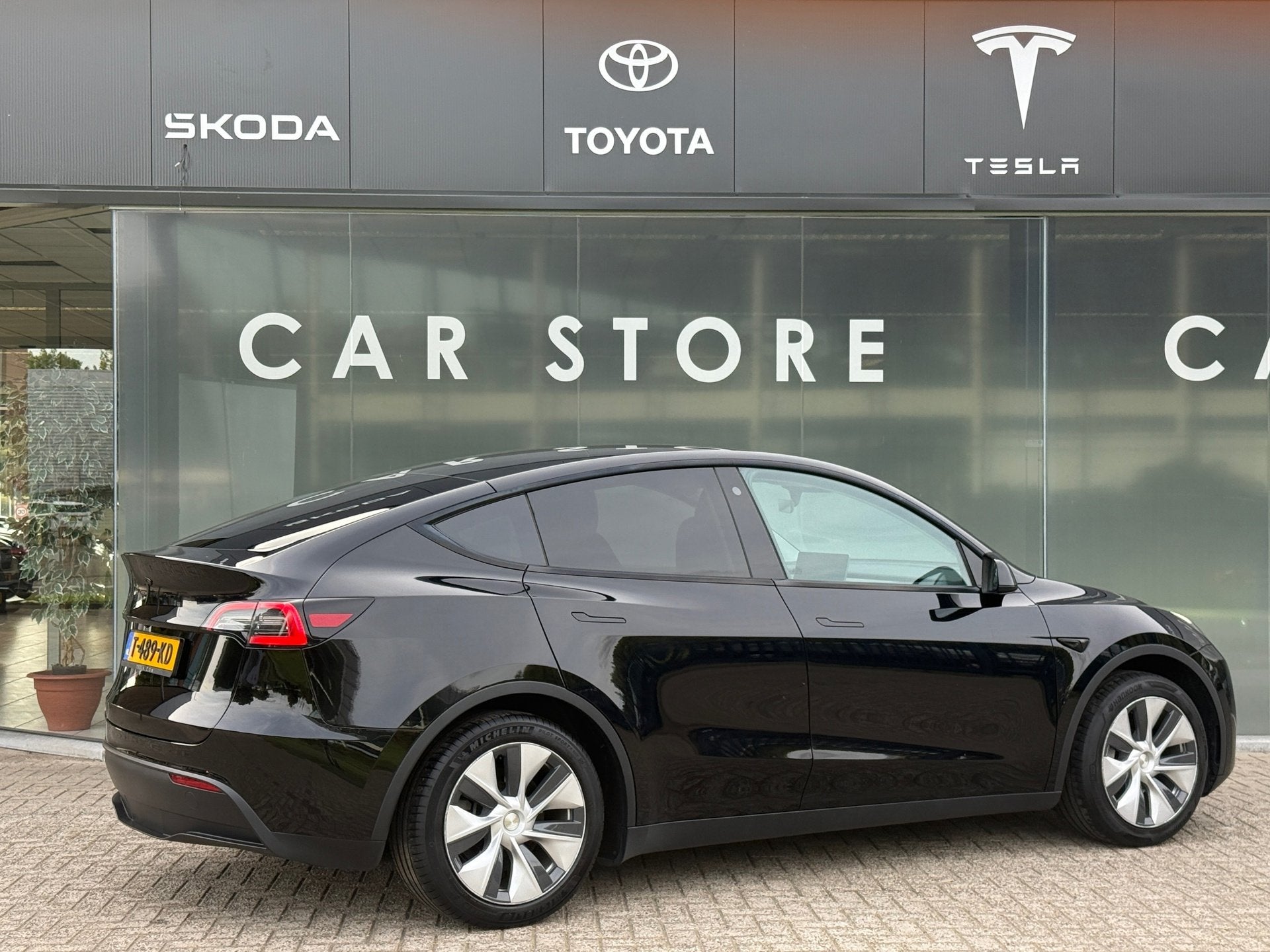 Tesla Model Y RWD 58 kWh 91% SOH LFP Autopilot, Automaat, Achterwielaandrijving, Gebruikt, Zwart