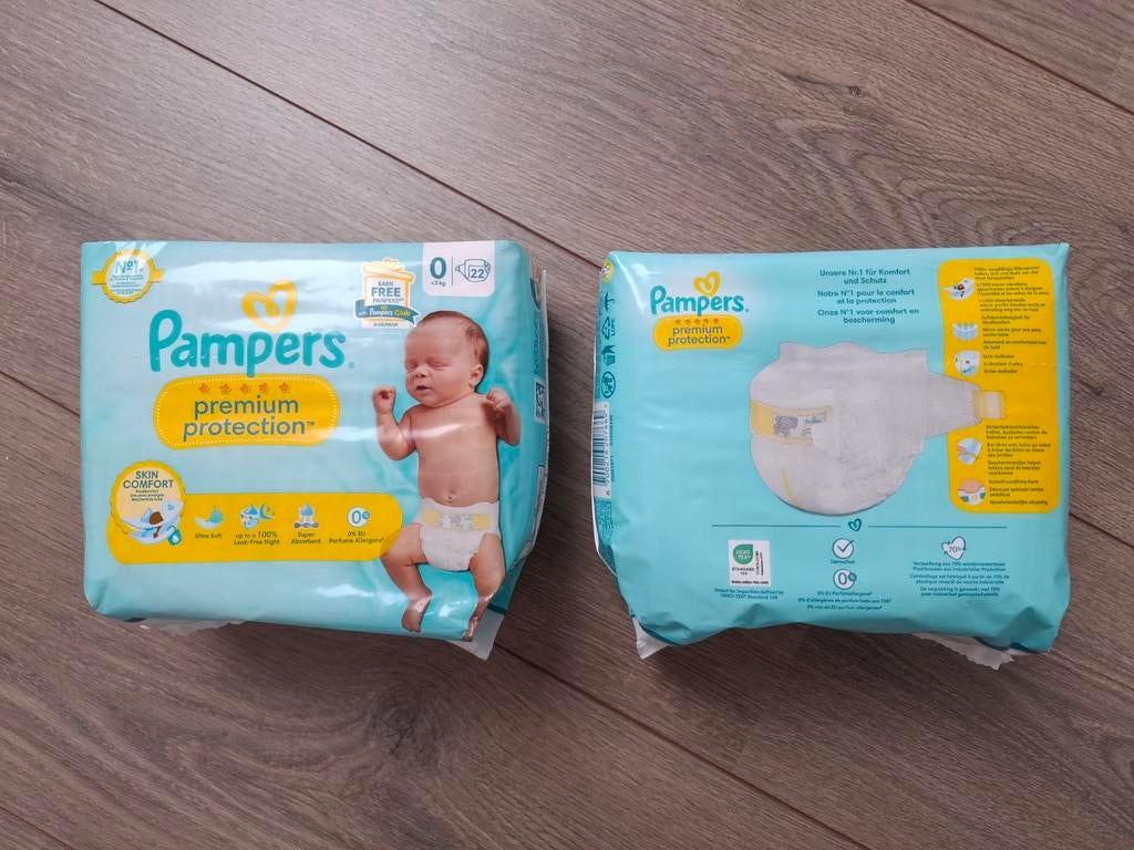 Twee pakken pampers, Ophalen of Verzenden, Nieuw, Overige typen, Overige merken