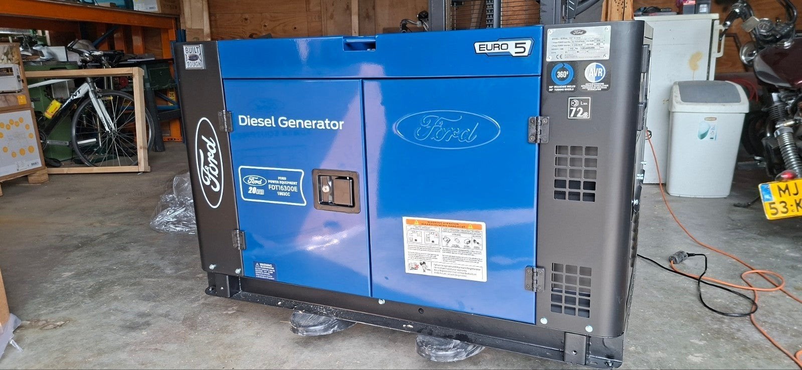 Diverse Ford generatoren 20kva 10kva 6kva aggregaat diesel, Ophalen, Dieselolie