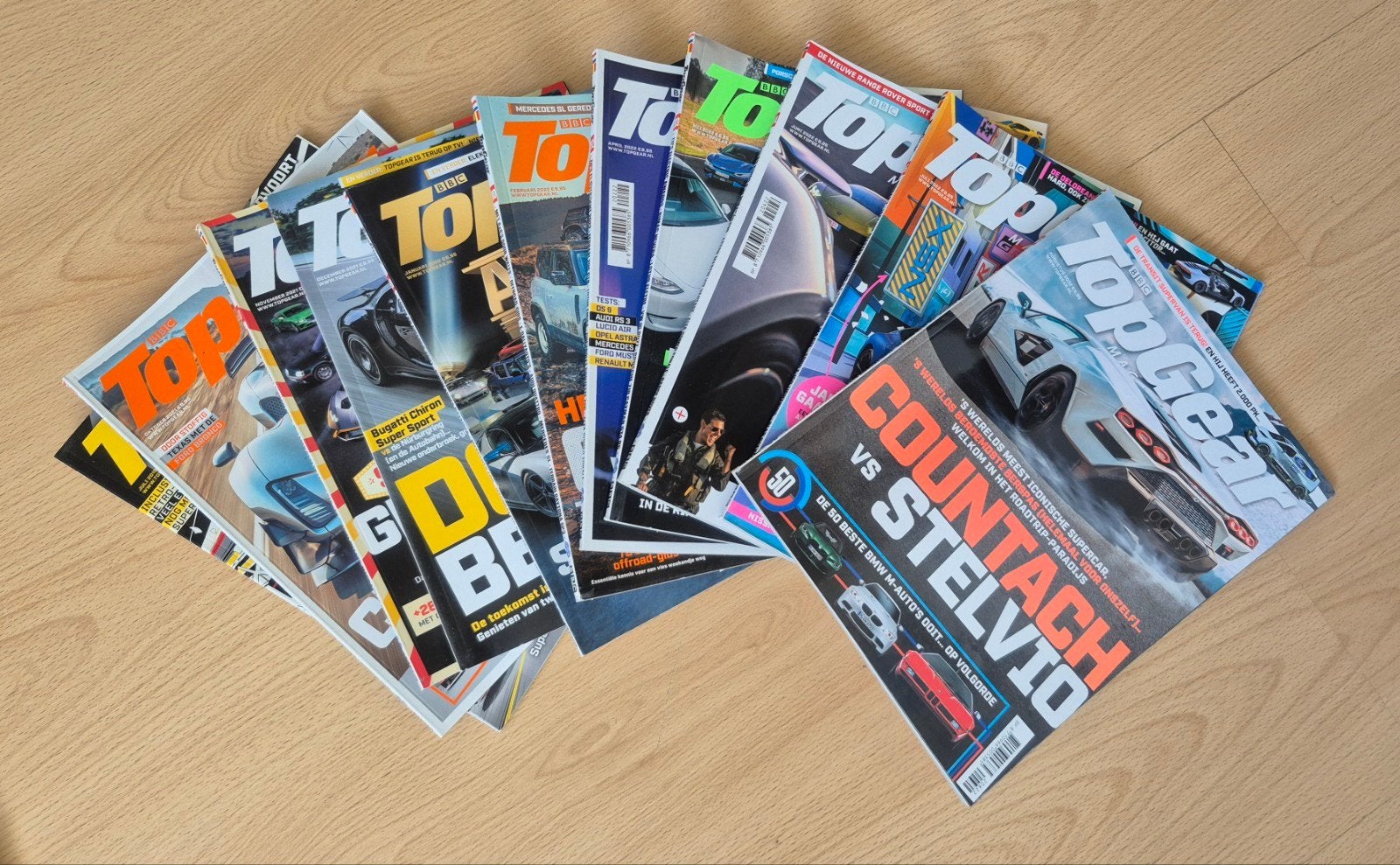 11 tijdschriften van topgear uit 2022, Boeken, Ophalen, Zo goed als nieuw, Overige typen