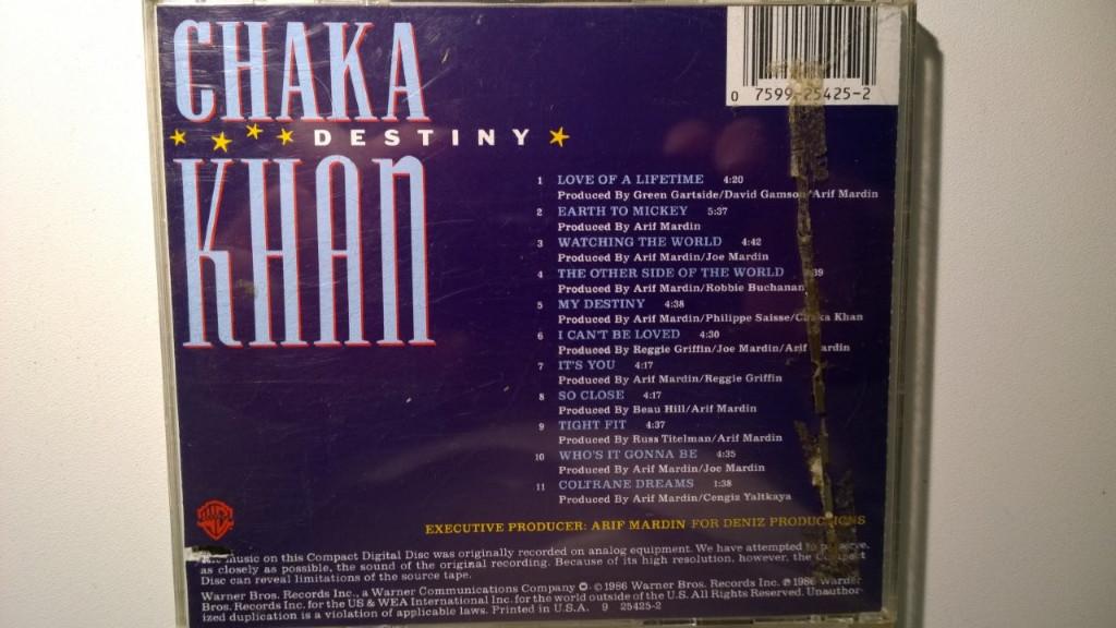 Chaka Khan - Destiny, Ophalen of Verzenden, 1990 - 1999, Zo goed als nieuw, Soul of Nu Soul